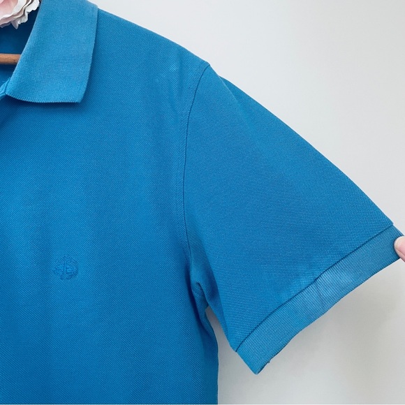 Brooks Brothers Performance Polo Slim Fit Blue Medium - Picture 5 of 7